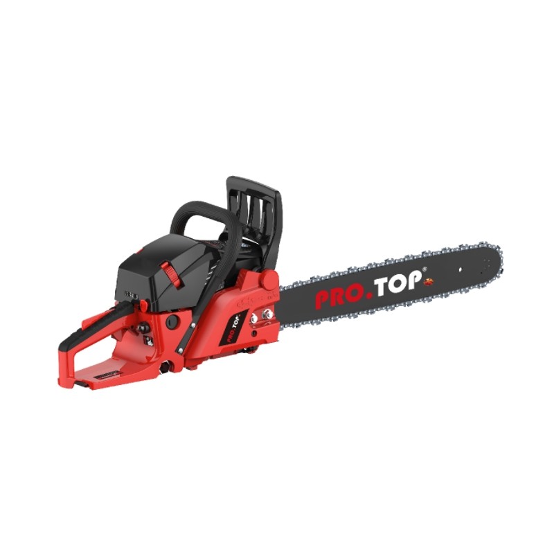 Tronçonneuse à essence PRO.TOP T-450 moteur 2 temps 45 cc 45 cm guide-chaîne 1,3 mm