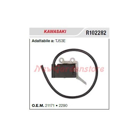 Bobina de encendido desbrozadora KAWASAKI TJ53E R102282 | Newgardenstore.eu