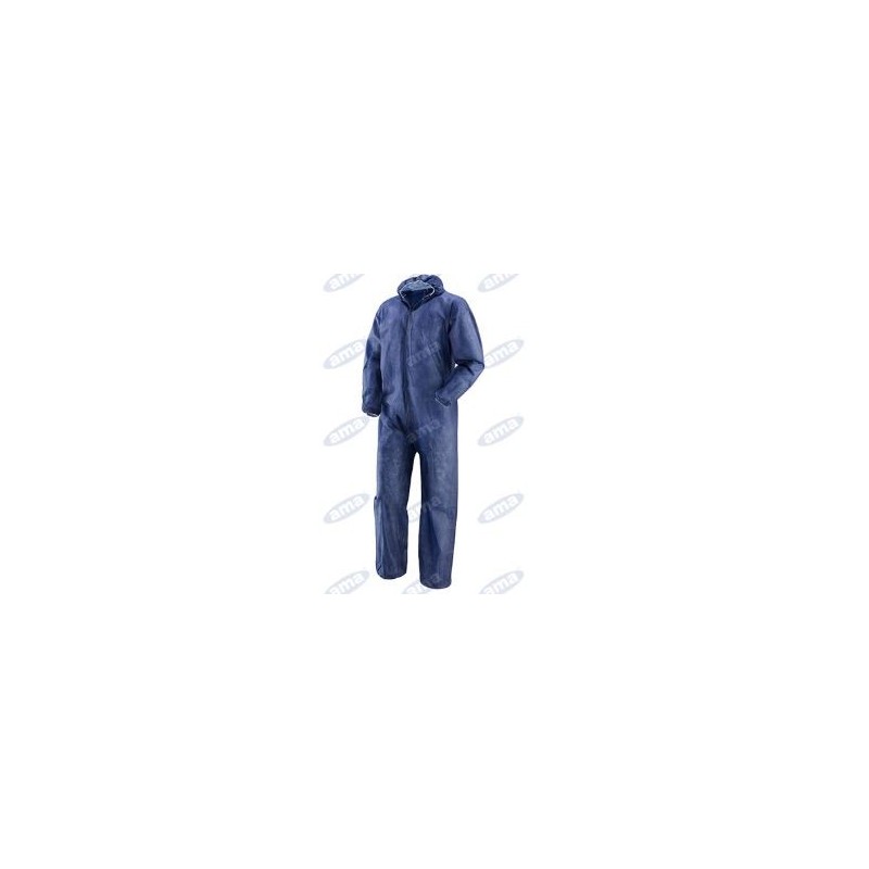 Blue polypropylene coverall size L AMA 90111