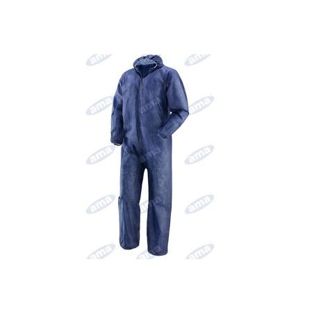 Blue polypropylene coverall size L AMA 90111 | Newgardenstore.eu