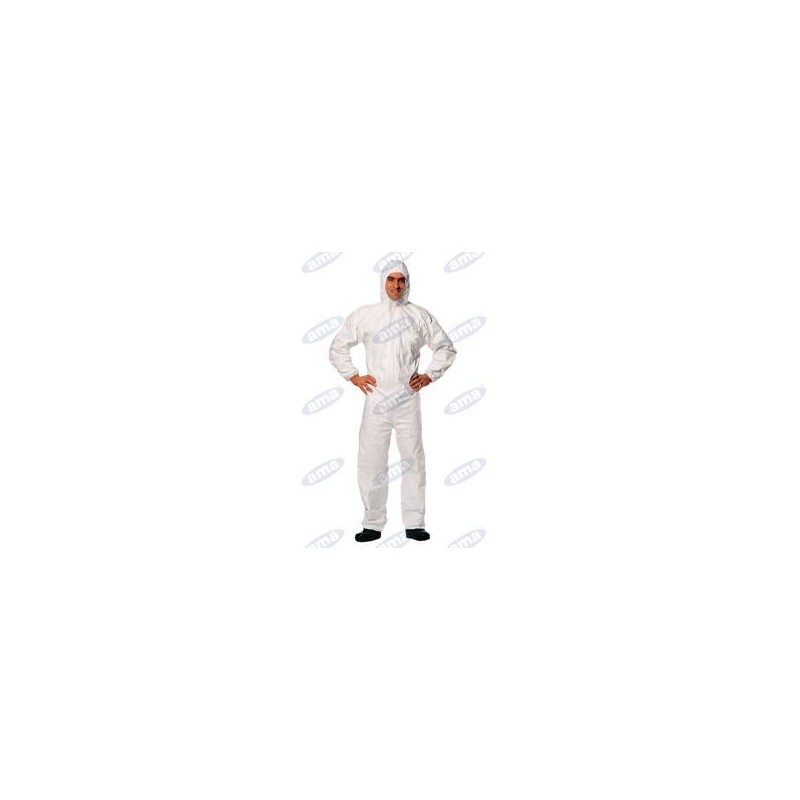 CAT III white AMA polypropylene overall