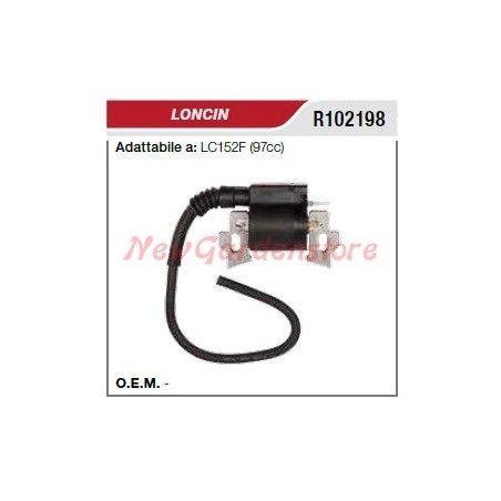 Ignition coil LONCIN motorhoe LC152F 97ccR102198 | Newgardenstore.eu