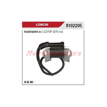 Bobina di accensione LONCIN motozappa LC270F 270cc R102205 | Newgardenstore.eu