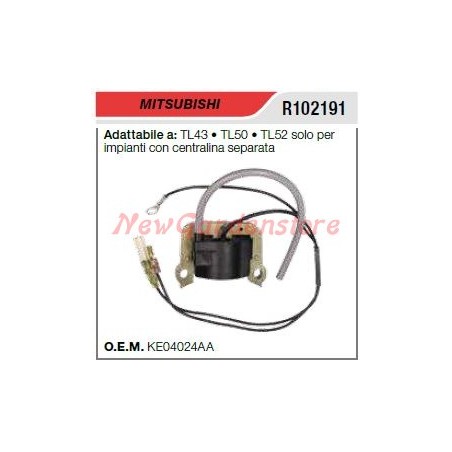 Ignition coil MITSUBISHI hedge trimmer TL43 50 52 R102191 | Newgardenstore.eu