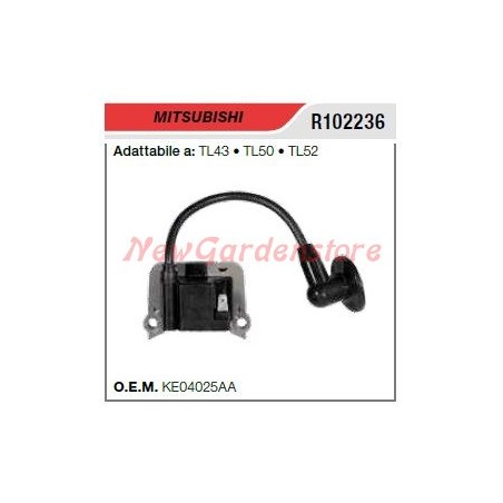 Ignition coil MITSUBISHI hedge trimmer TL43 50 52 R102236 | Newgardenstore.eu