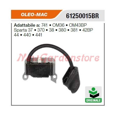 Bobina di accensione OLEOMAC decespugliatore 433 435 440 727 730 61250015BR | Newgardenstore.eu