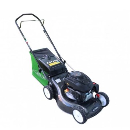 ACTIVE 4260A 139cc petrol lawnmower cutting 42cm collection 55lt push mower | Newgardenstore.eu