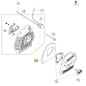 Bürstenmäher-Luftfilter Modelle BC240H BC24S 61370005R OLEOMAC