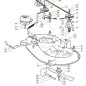 Flachriemenscheibe für Rasentraktormäher Modelle C98HB C108G 125601586/0 STIGA