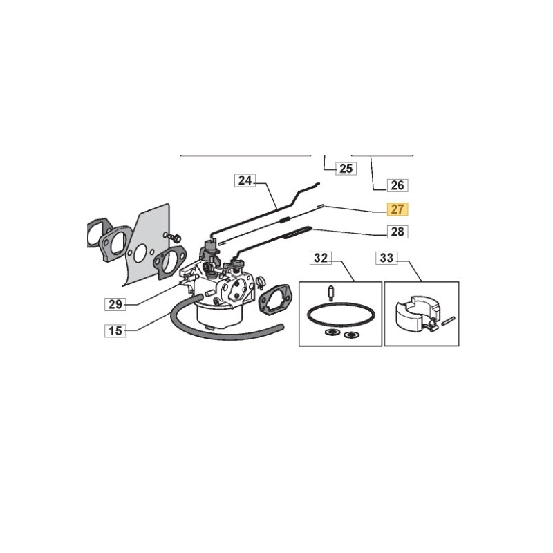 Spring mower lawn tractor mower models 421HP 461HP 118550263/0 STIGA