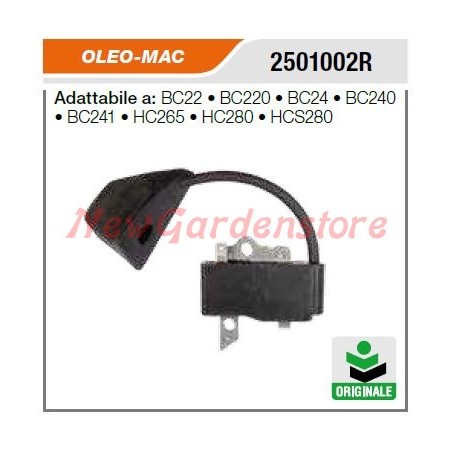 OLEOMAC brushcutter ignition coil BC22 BC220 BC24 2501002R | Newgardenstore.eu