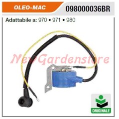 Original OLEOMAC chainsaw ignition coil 970 971 980 098000036BR | Newgardenstore.eu