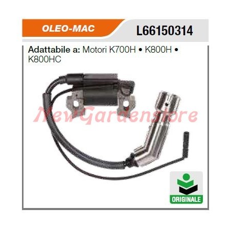 Ignition coil OLEOMAC lawn mower mower K700H K800H L66150314 | Newgardenstore.eu