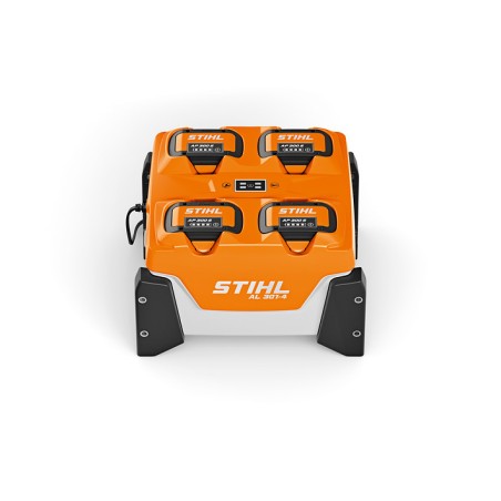 Cargador multibatería STIHL AL301-4 230 V recarga hasta 4 baterías | Newgardenstore.eu