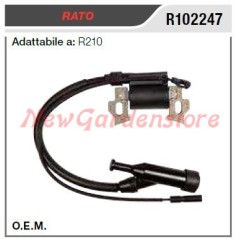 Ignition coil RATO R210 lawn mower mower R102247 | Newgardenstore.eu