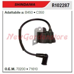 Bobina de encendido desbrozadora SHINDAIWA B450 C350 R102287 | Newgardenstore.eu