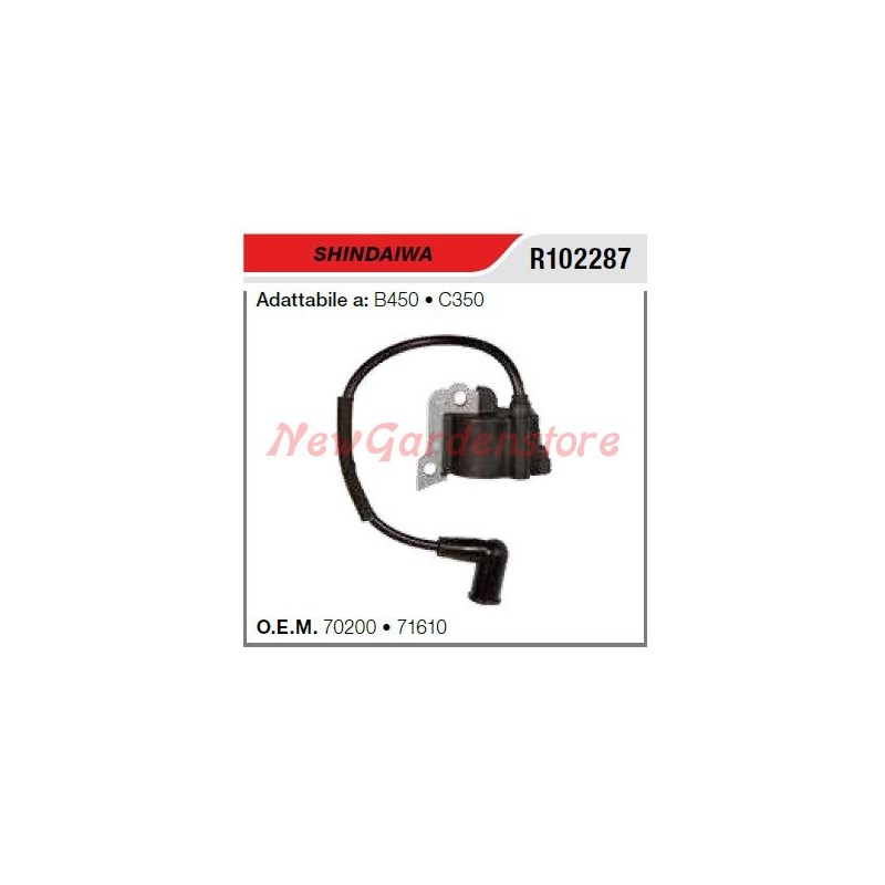 Bobina de encendido desbrozadora SHINDAIWA B450 C350 R102287