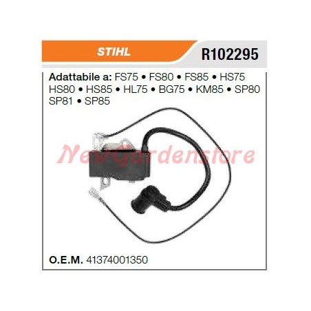 STIHL FS75 80 85 HS75 brushcutter ignition coil R102295 | Newgardenstore.eu