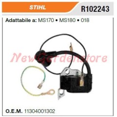 STIHL chainsaw ignition coil MS170 180 08 R102243