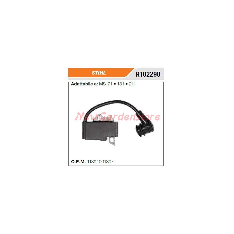 STIHL bobine d'allumage pour tronçonneuse MS171 181 211 R102298