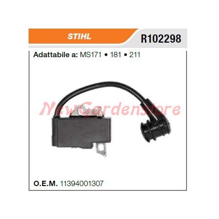 Bobina di accensione STIHL motosega MS171 181 211 R102298 | Newgardenstore.eu