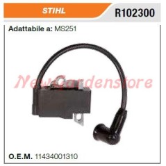 STIHL MS251 chainsaw ignition coil R102300 | Newgardenstore.eu