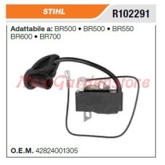 Ignition coil STIHL blower BR500 550 600 700 R102291 | Newgardenstore.eu