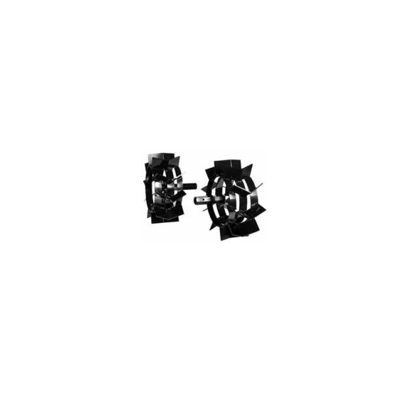 Paar Metallräder Durchmesser 280x50 mm ORIGINAL NIBBI für Schreittraktor 101