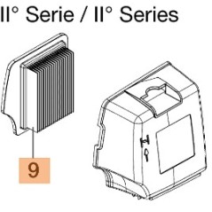 Filtre à air soufflant modèles BV300 56550208R OLEOMAC