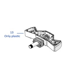 Plastica inferiore bumper ORIGINALE AMBROGIO robot TWENTY ZR | Newgardenstore.eu