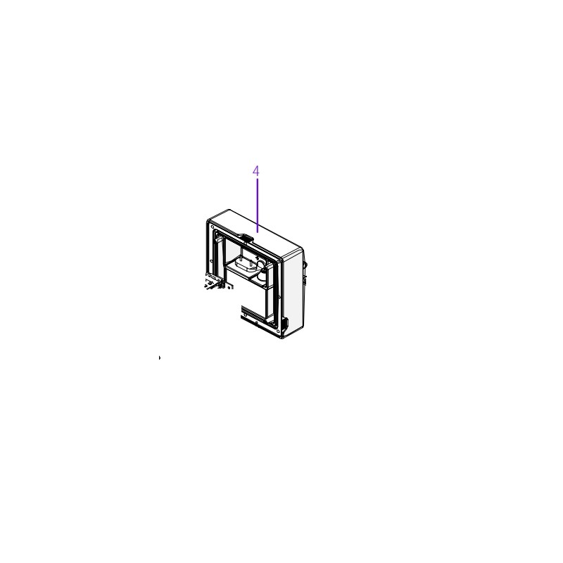 Fermeture de la base de charge du robot ORIGINAL AMBROGIO 4.36