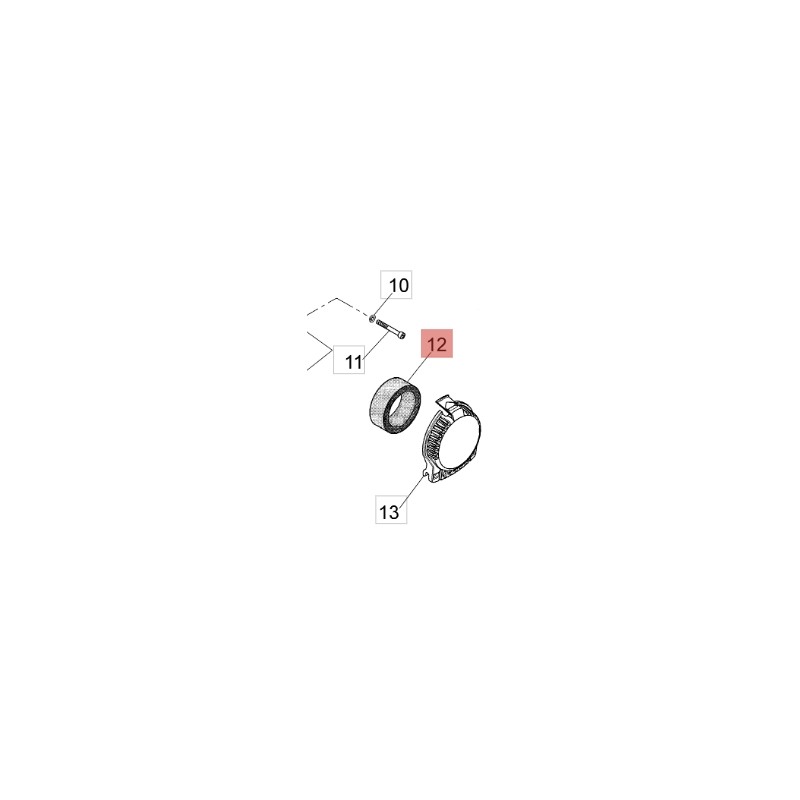 Filtre à air pour moteur de tronçonneuse 61240021R EMAK EFCO