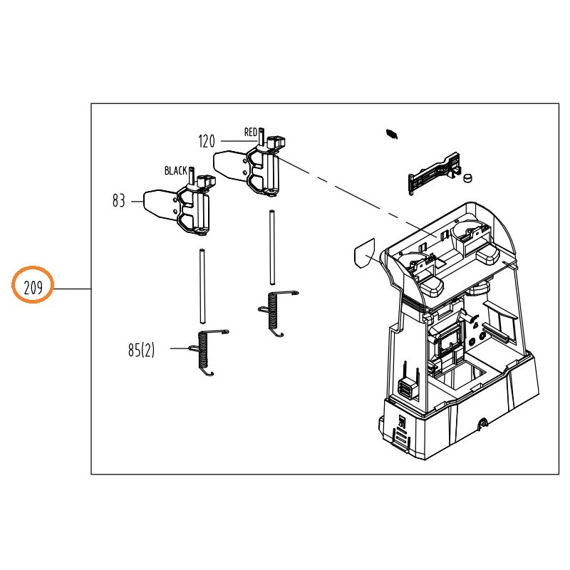 Aufladeturm WORX Mähroboter WR141E WR143E WR147E keine Karte