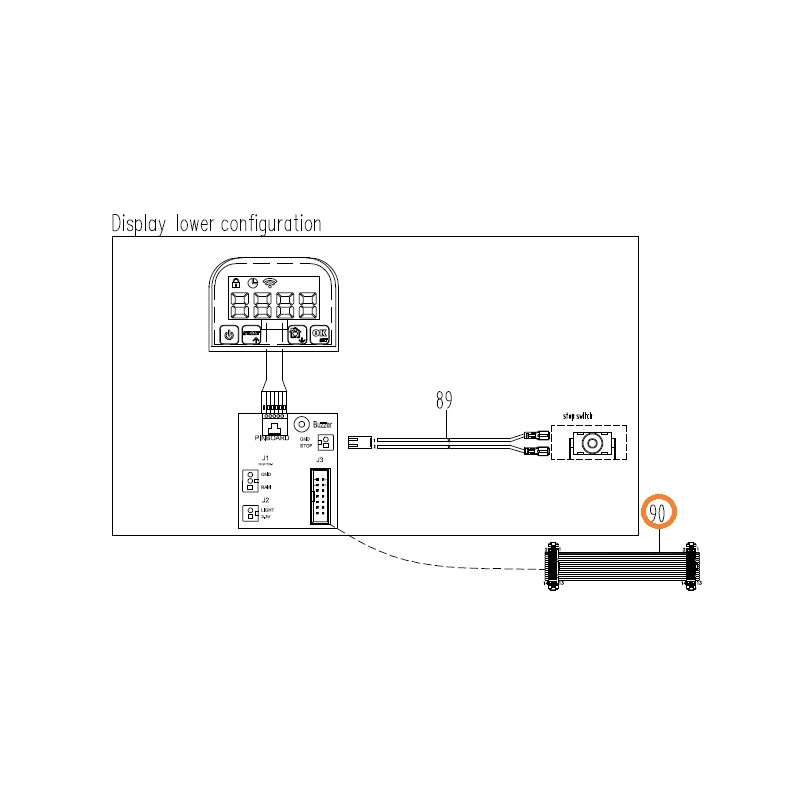 ORIGINAL WORX Roboter-Rasenmäher WR142E - WR155E Ladestationsplatine