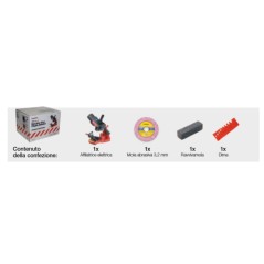 Affilatrice elettrica da banco MIDI JOLLY per tutti i tipi di catene tecomec