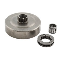 Piñón campana embrague motosierra con anillo 404/7 compatible STIHL 045 056 | Newgardenstore.eu