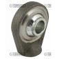 Support with spherical wheel for cylinders bore diameter 19.3 mm thickness 30 mm