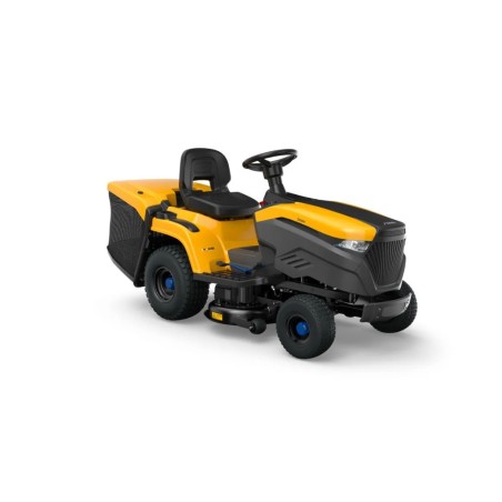 STIGA SUMMER tracteur de pelouse 798e avec batterie et chargeur 98 cm panier 240L | Newgardenstore.eu