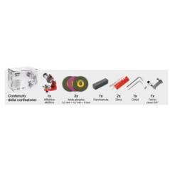 Meuleuse d'établi électrique SUPER JOLLY pour tous types de chaînes | Newgardenstore.eu