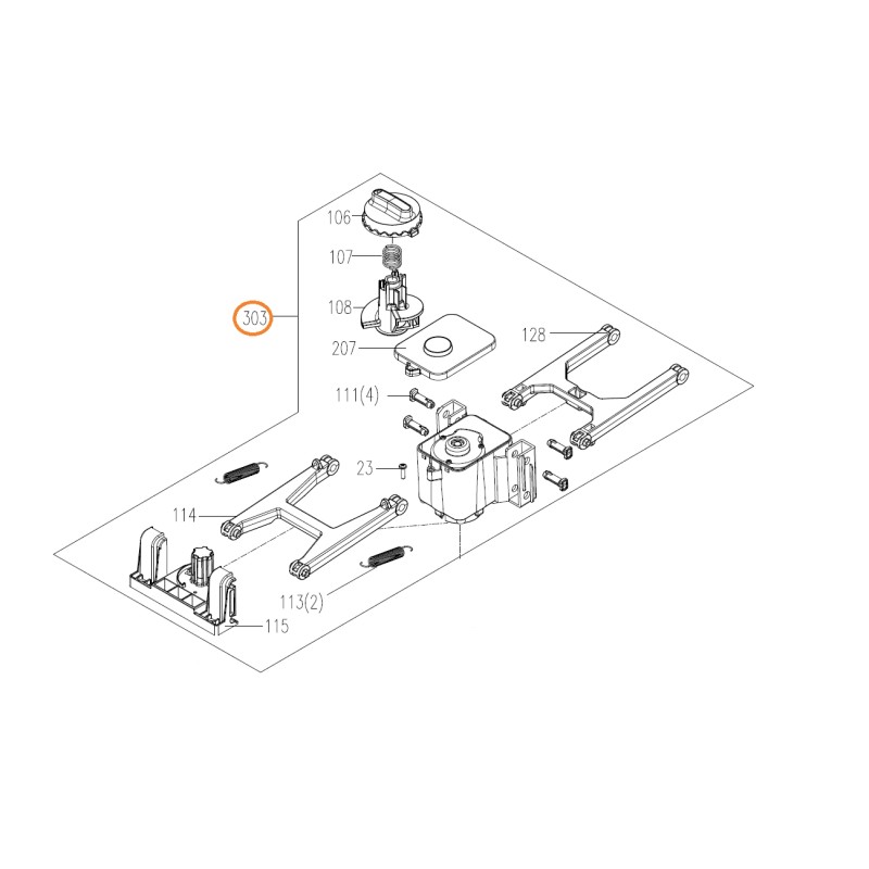 ORIGINAL WORX Mähroboter Messereinheit WR147E.1 - WR148E