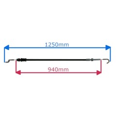 ORIGINAL OLEOMAC Rasenmäher G 44 TB - G 44 TK Antriebskabel | Newgardenstore.eu