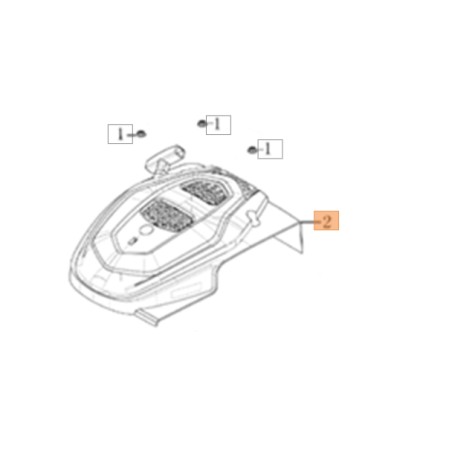 ORIGINAL OLEOMAC Cortacésped de arranque G 44 PK - G 44 TK - G 48 PK