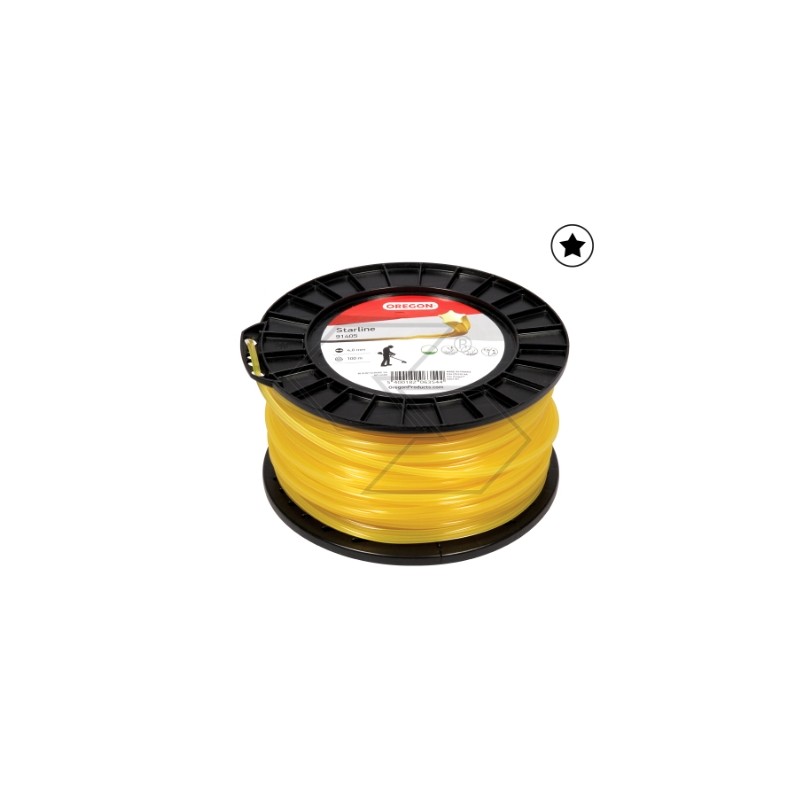 Wire spool for OREGON brushcutter star section Ø  4.0 mm length 100 m
