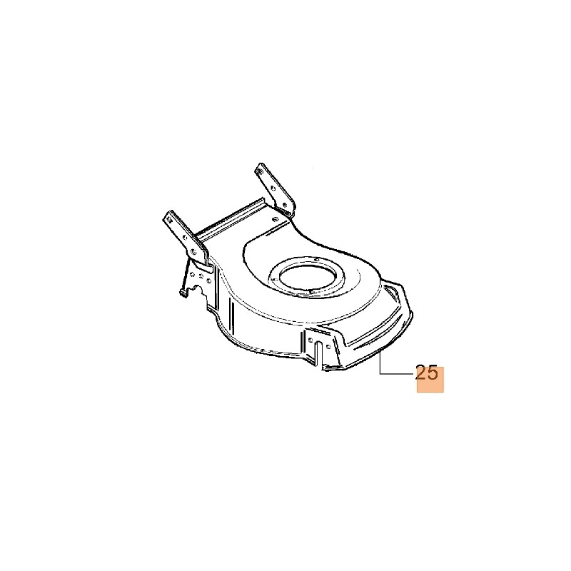 ORIGINAL OLEOMAC G 48 TK COMFORT PLUS mower chassis kit