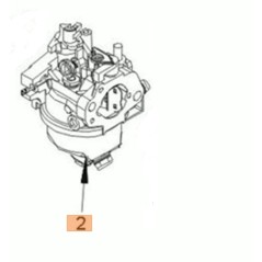 Carburatore ORIGINALE motore EMAK K805 rasaerba G 53 PK COMFORT