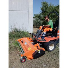 Front mounted mower PERUZZO TEG SPECIAL 1600 agricultural tractor KUBOTA F3560