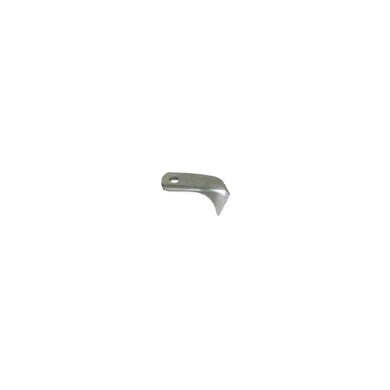 Set 50 lame a paletta spessore 3 mm per trincia erba frontale PERUZZO