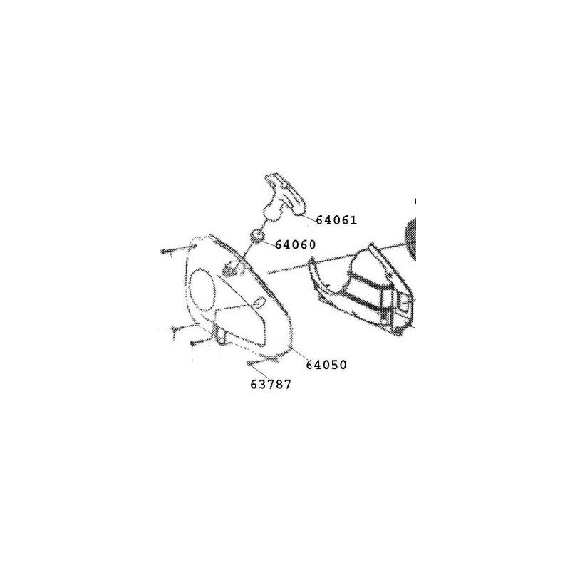 Boîtier de démarrage pour tronçonneuse compatible avec les modèles TH25