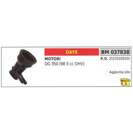 Öl nachfüllen DAYE Rasenmäher Mäher DG 350 037838 | Newgardenstore.eu