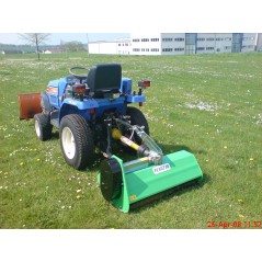 Rear mounted mower PERUZZO FROG 1120 28 flails cutting 1140 mm power 18-25Hp